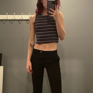 Thick striped tank top